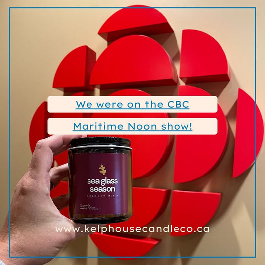 Talking Sea Glass on CBC’s Maritime Noon