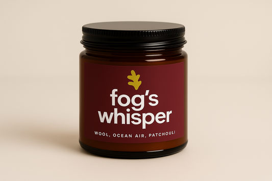 Fog's Whisper Candle