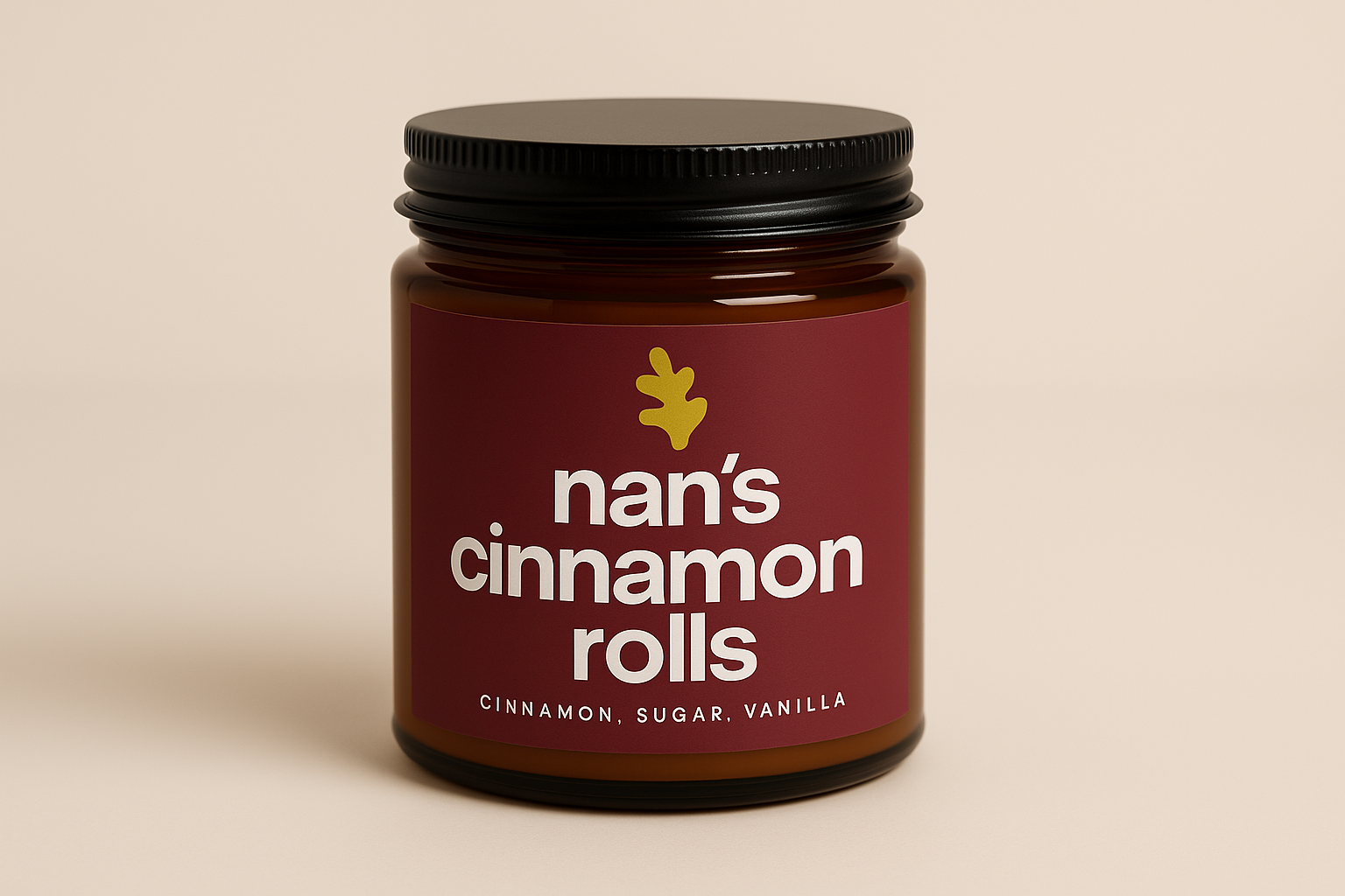 Nan's Cinnamon Rolls Candle
