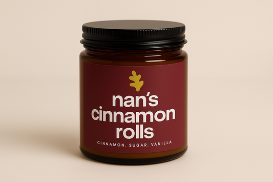 Nan's Cinnamon Rolls Candle