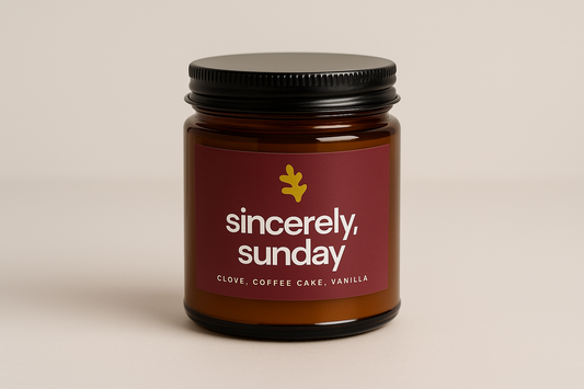 Sincerely, Sunday Candle